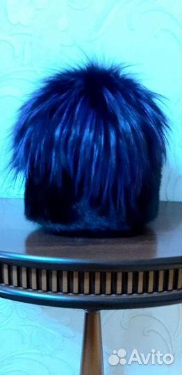 Шапка норковая женская бу