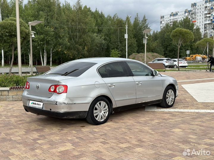 Volkswagen Passat 2.0 МТ, 2005, 205 000 км