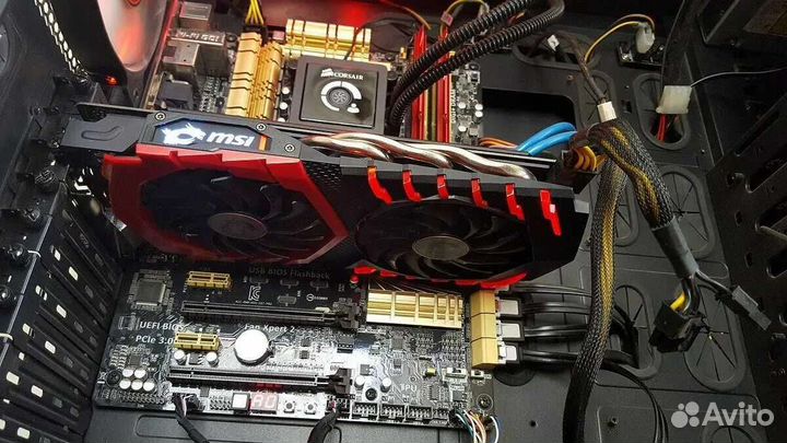 Видеокарта gtx1070 ti msi gaming x oc 8gb