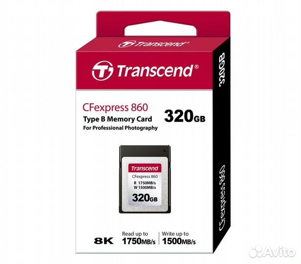 Карта памяти Transcend CFexpress Type B 320GB CFE8