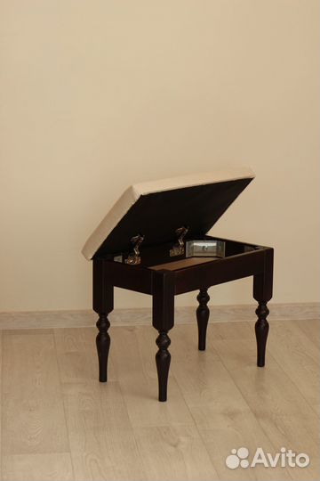 Банкетка деревянна с отсеком для хранения 50*30*40