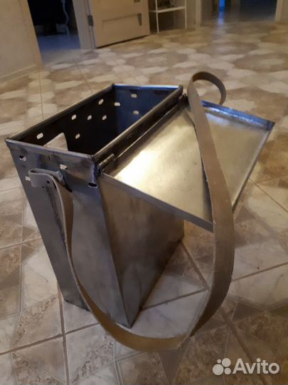 Ящик рыболовный из советской нержавейки