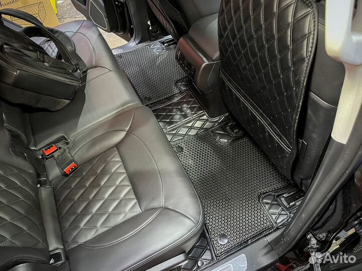 3D коврики из экокожи не Китай 3Д