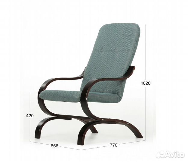 Кресло интерьерное современное