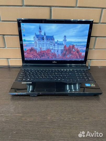 Ноутбук Fujitsu/i7/SSD/6Гб