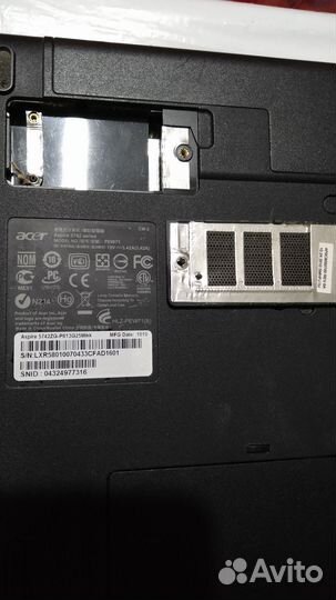 Ноутбук Acer aspire 5742 pew71 на запчасти