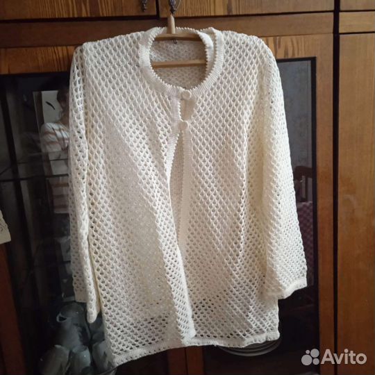 Льняная кофта новая