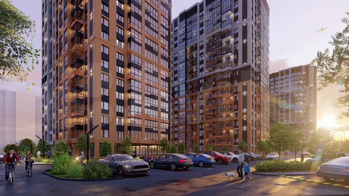 Квартира-студия, 23,5 м², 5/19 эт.