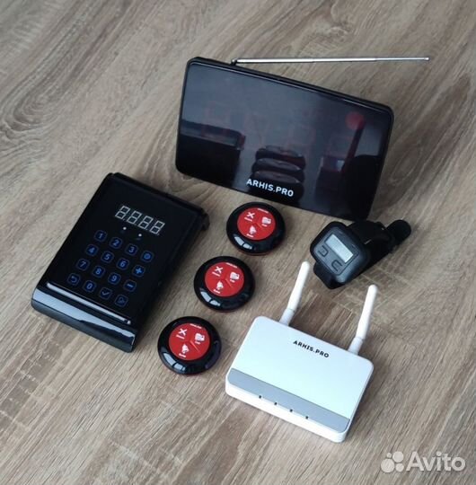 Кнопка вызова медперсонала, персонала, врача, часы