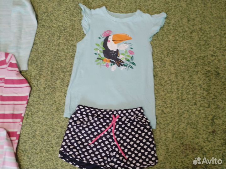 Вещи пакетом на девочку 122