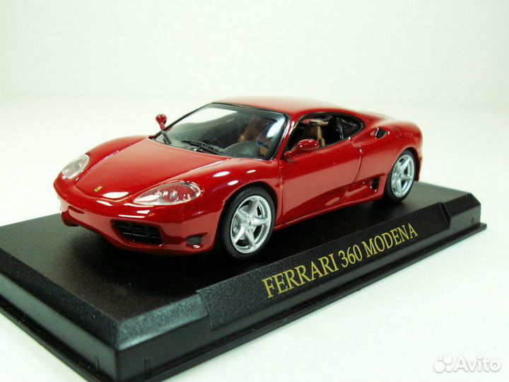 Модели машин Ferrari, 1:43, с журналами