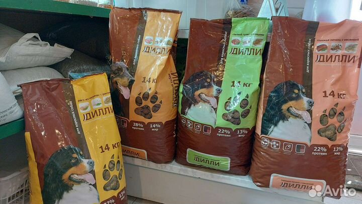 Корм сухой для собак Дилли