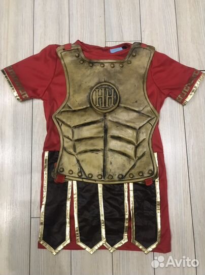 Новогодний детский костюм гладиатора