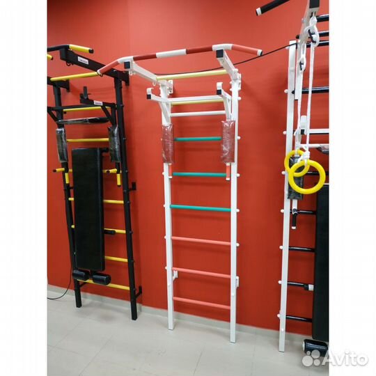 Шведская стенка Альбатросик, стационарным турник