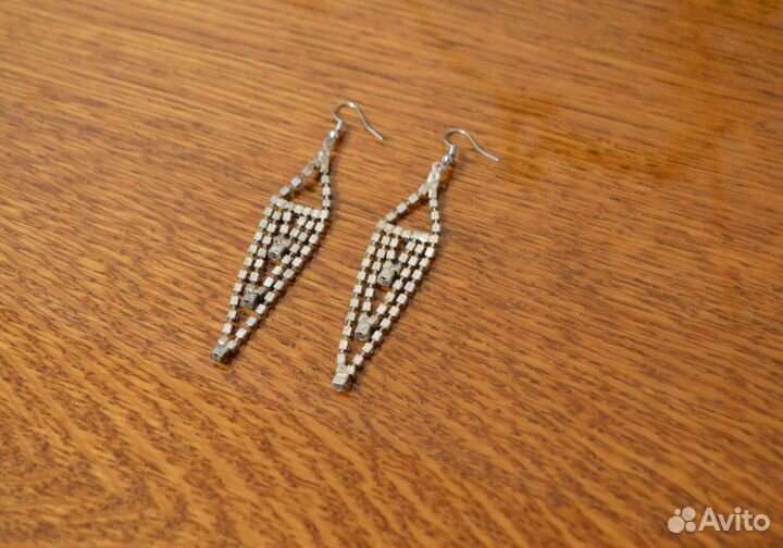 Серьги висячие