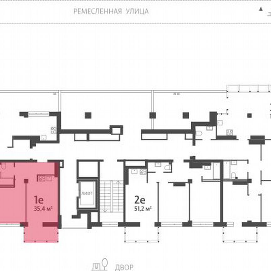 1-к. квартира, 35,3 м², 8/8 эт.