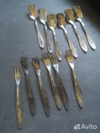 Набор столовых приборов винтаж СССР