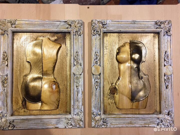 Картины из дерева