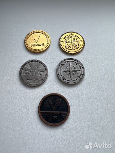 Монеты Жетон Магазин Сокровищ Пятерочка