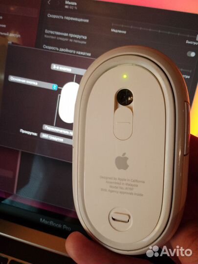 Apple Mighty Mouse Беспроводная
