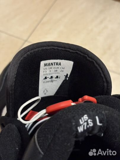 Сноубордические ботинки женские vans 7,5 us