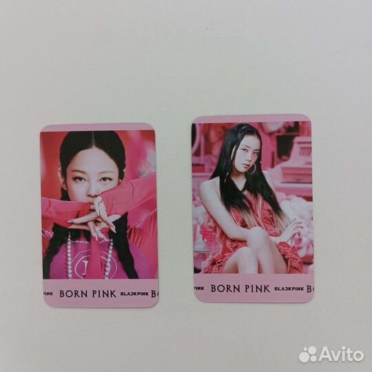 Карточки kpop black pink