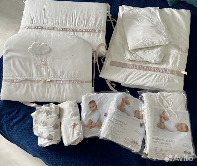 Бортики в кроватку и постельное белье