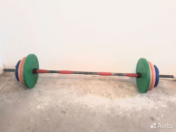 Продам силовую скамью для жима и штангу 60кг