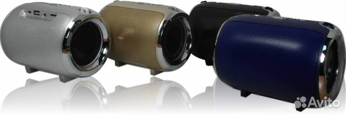 Портативная колонка VS-518 Серебро