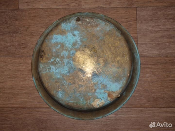 Таз латунный