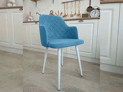 Кухонные новые стулья со спинкой велюр