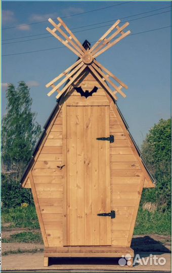 Уличный туалет прямоугольник MMF