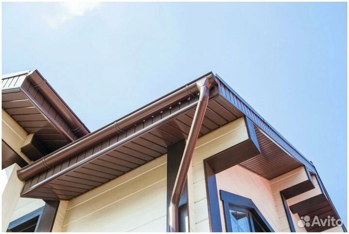 Металлическая водосточная система Aquasistem