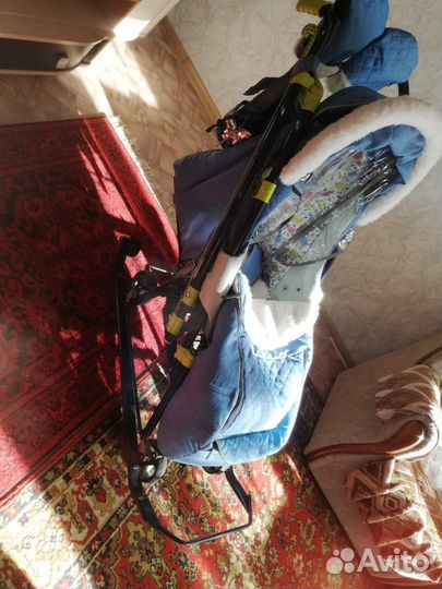 Коляска санки