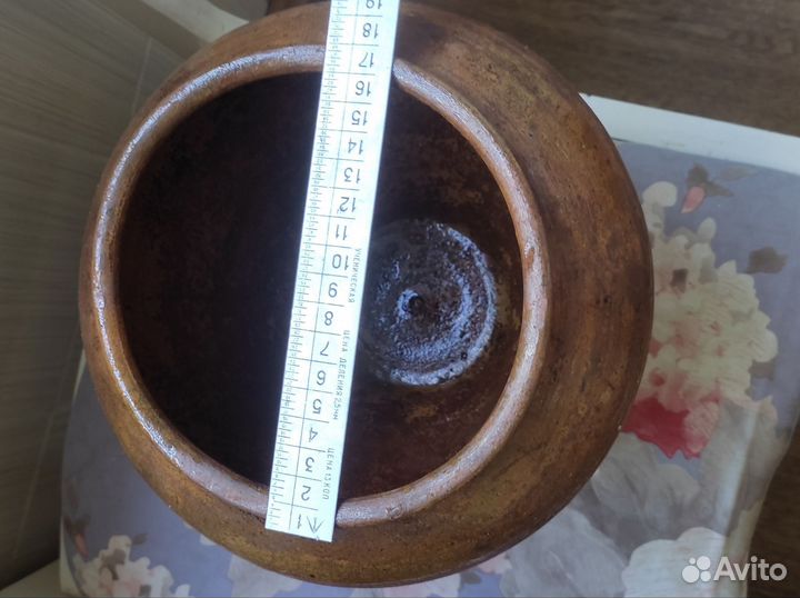 Керамический горшочек, кашпо