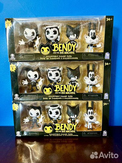 Набор фигурок Бенди и чернильная машина