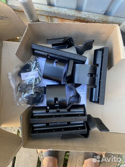 Рейлинги на крышу niva chevrolet