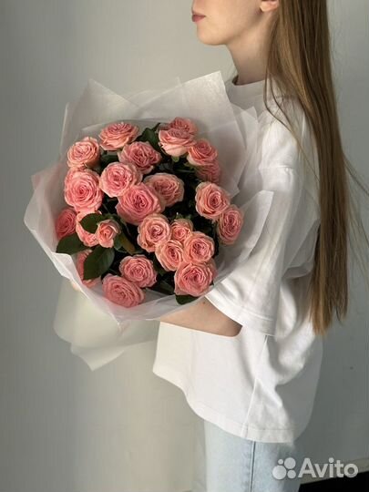 Розы, букет, цветы