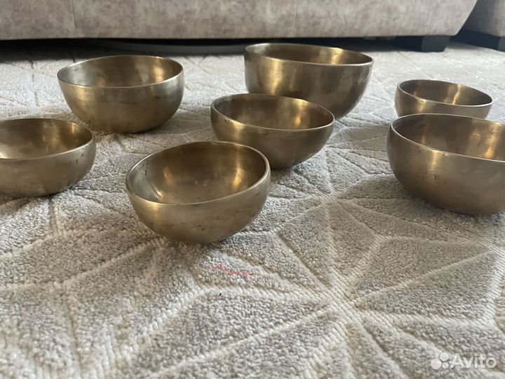 Набор Тибетских Поющих Чаш