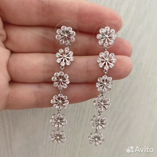 Серьги бижутерия