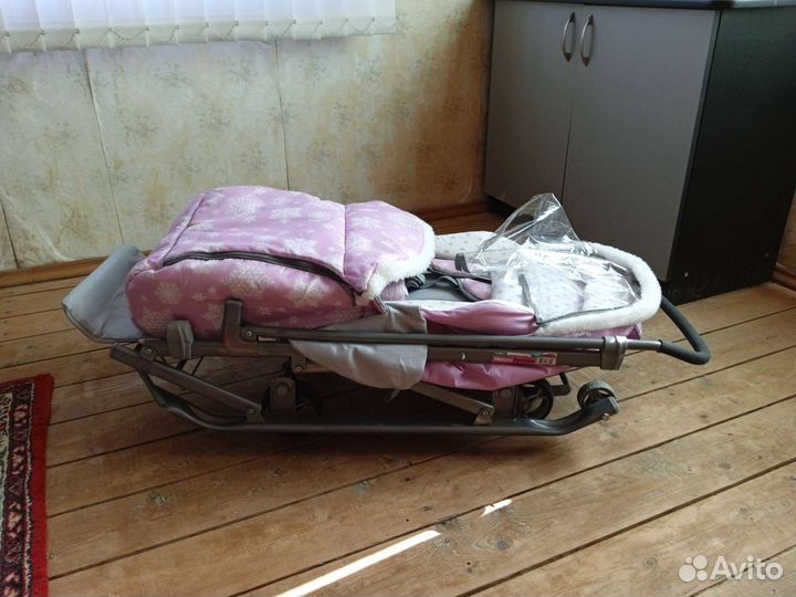 Санки-коляска