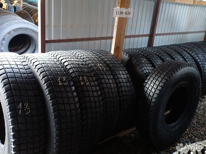 Грузовые шины 12.00 R20 разных производителей