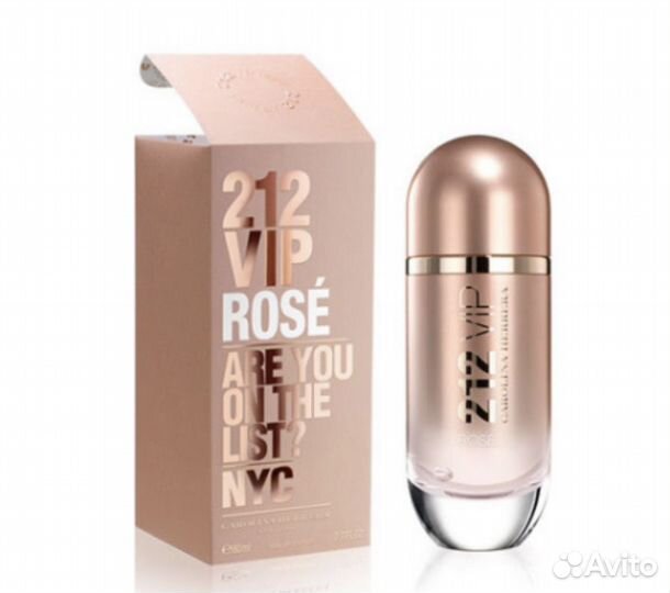 Духи женские carolina herera 212 Vip Rose 80ml