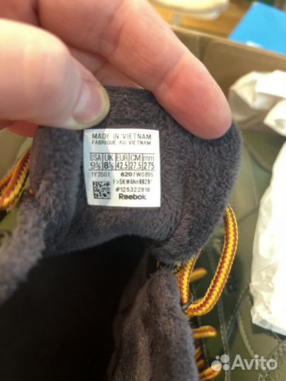 Ботинки reebok 42 размер