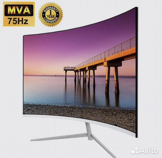 Монитор fyhxele FY24FHC, белый, и Acer,новые