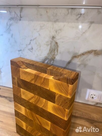 Доска разделочная торцевая