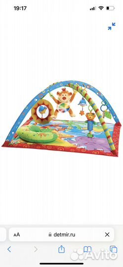 Развивающий коврик tiny love