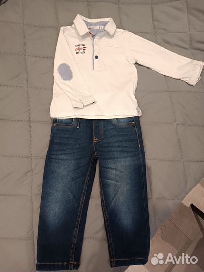 Костюм с джинсами в отличном состоянии