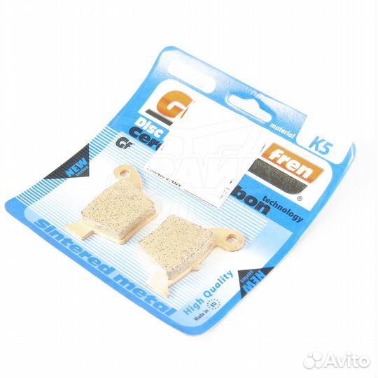 Тормозные колодки gold fren K5 176 задние