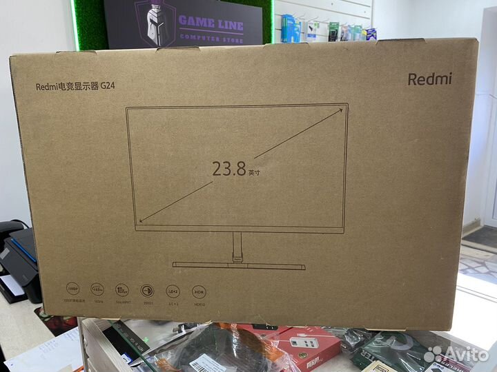 Монитор xiaomi redmi g24, g27 165hz